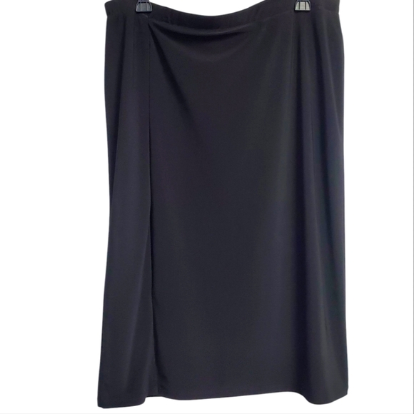 Rafaella Comfort Black Women's Pencil Skirt Size XL - Picture 5 of 7